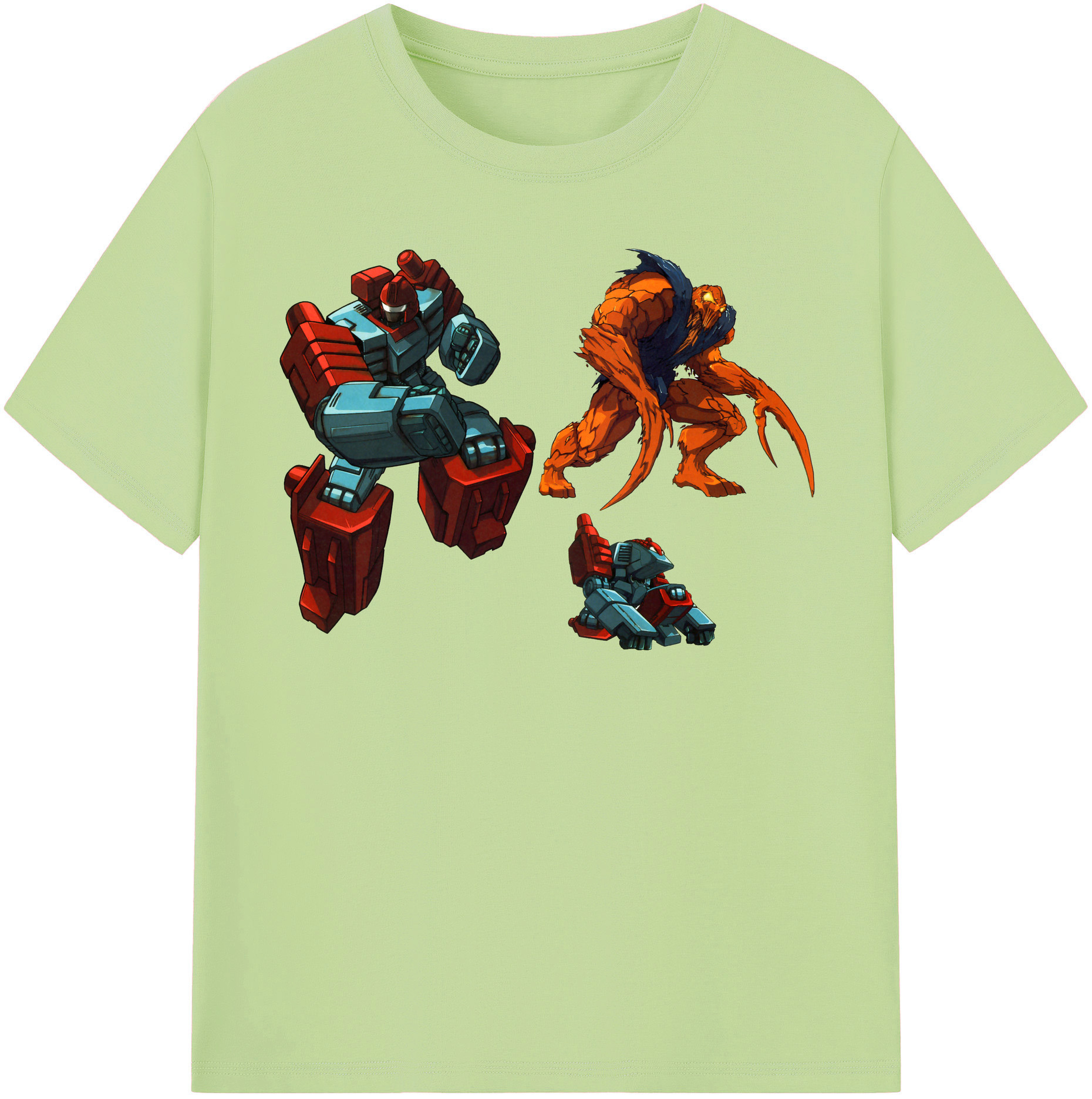 （画像用）  綿100％半袖Tシャツ（フロントプリント）